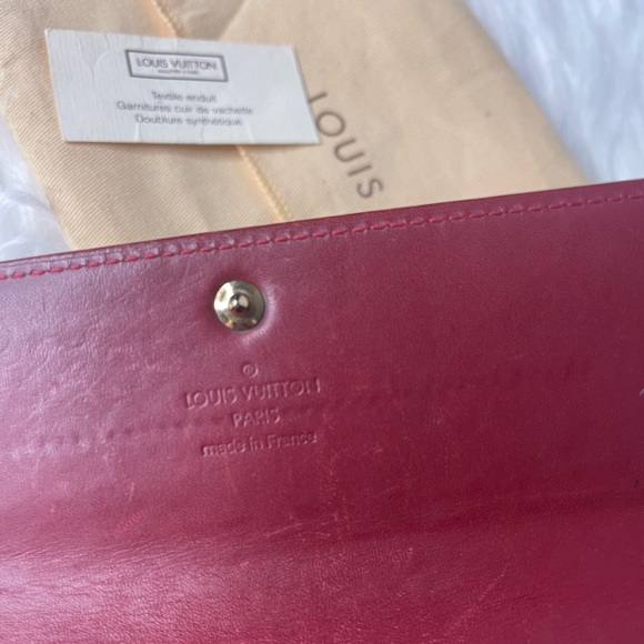 Louis Vuitton red wallet - Picture 8 of 10